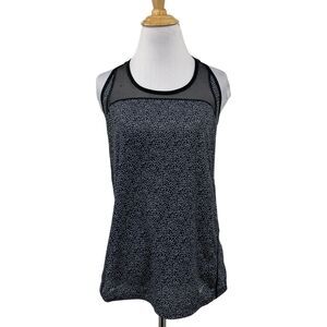 Nike Tank Top Womens S Small Multi Dri Fit Mesh Panel Twist Racerback Athletic